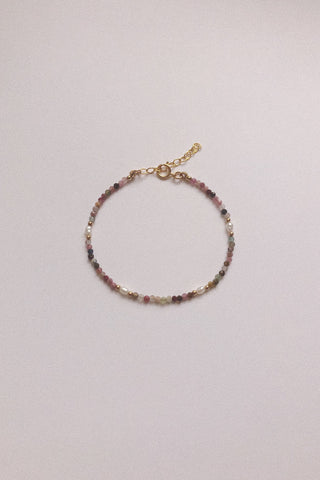 Gemstone + Pearl Bracelet