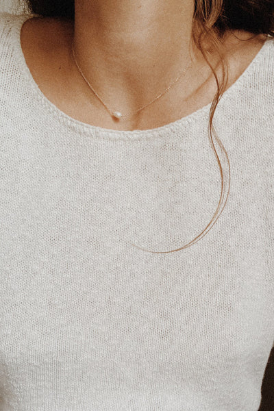 Pearl Chain | Necklace or Choker