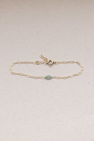 Tourmaline Link Bracelet