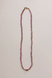 Pink Tourmaline + Turquoise Necklace