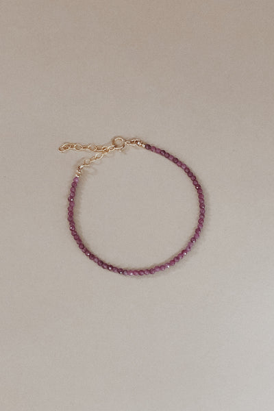 Beaded Gemstone Bracelet | Various Stones