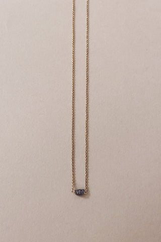 Black Diamond Chain Necklace