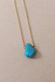 Turquoise Teardrop Chain