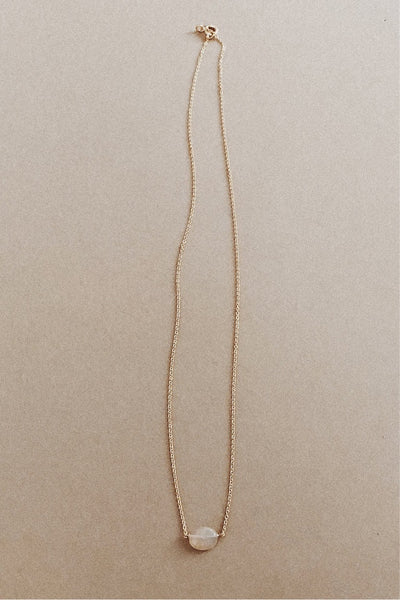 Opal Chain Necklace