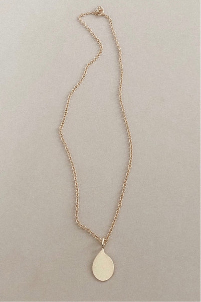 Droplet Necklace II | Link or Rope Chain