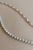 Aquamarine/Peridot Necklace
