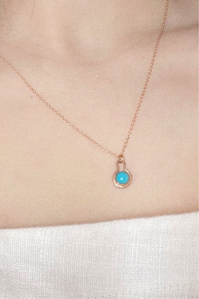 Turquoise Pendant Necklace