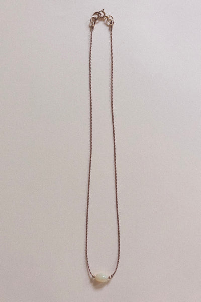 Opal Silk Necklace