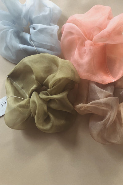 Lasso La Lune Silk Organza Scrunchie