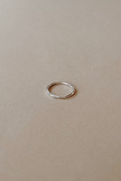 Tiny Diamond Ring