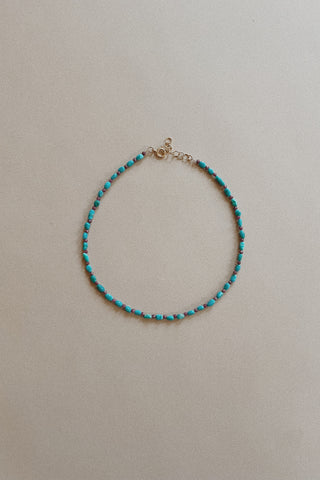 Turquoise/Ruby Necklace