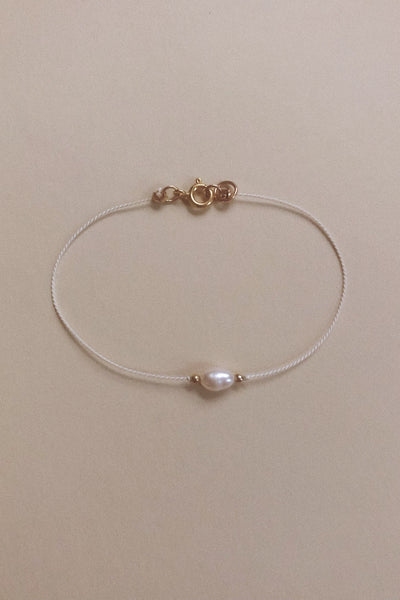 Pearl Silk Bracelet