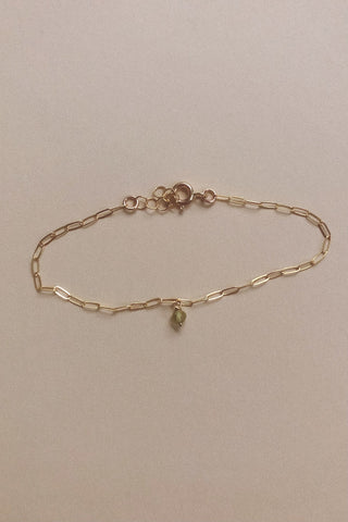 Gemstone Link Bracelet | Various Stones