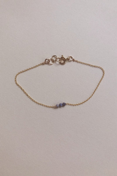 Gemstone Trio Bracelet | Various Stones