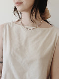 Ametrine/Pearl Necklace