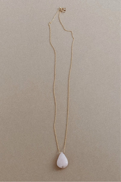 Opal Teardrop Necklace